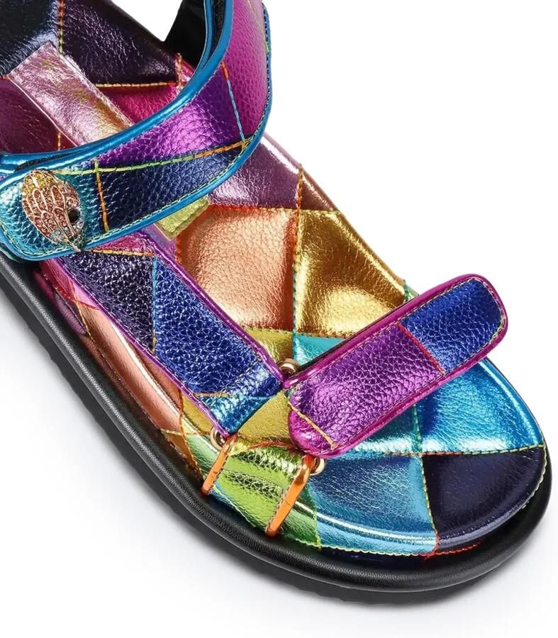 Kurt Geiger London Orson gevoerde sandalen Blauw - Foto 2