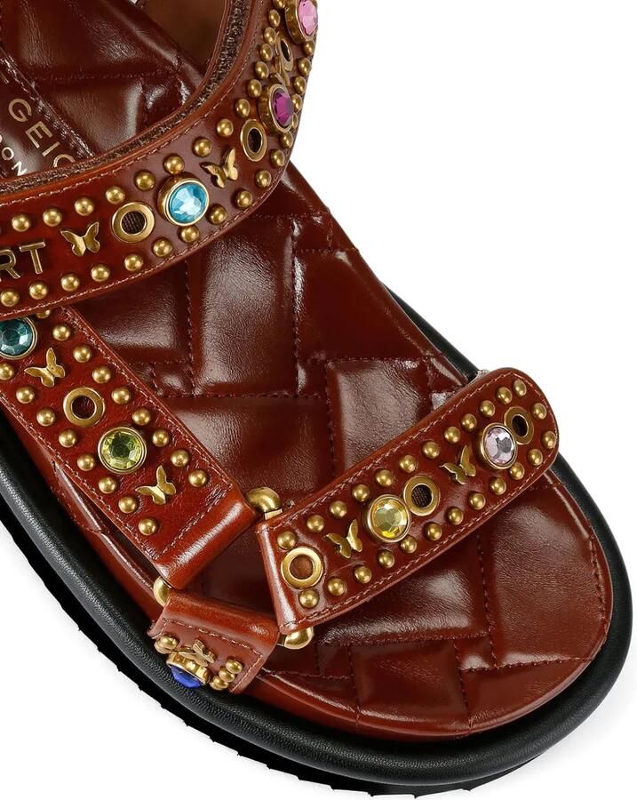 Kurt Geiger London Orson sandalen Bruin - Foto 3