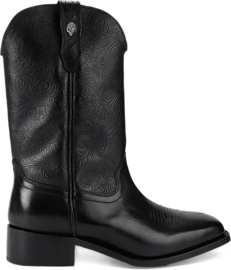 Kurt Geiger London Pheonix western boots Zwart