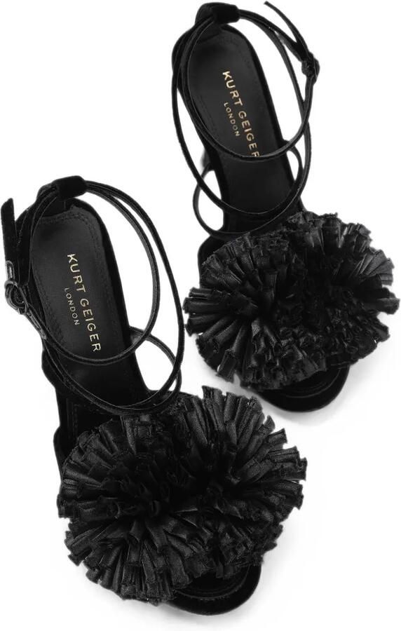 Kurt Geiger London Pom sandalen met hak Zwart - Foto 5