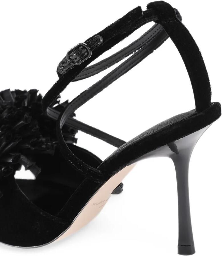 Kurt Geiger London Pom sandalen met hak Zwart - Foto 2