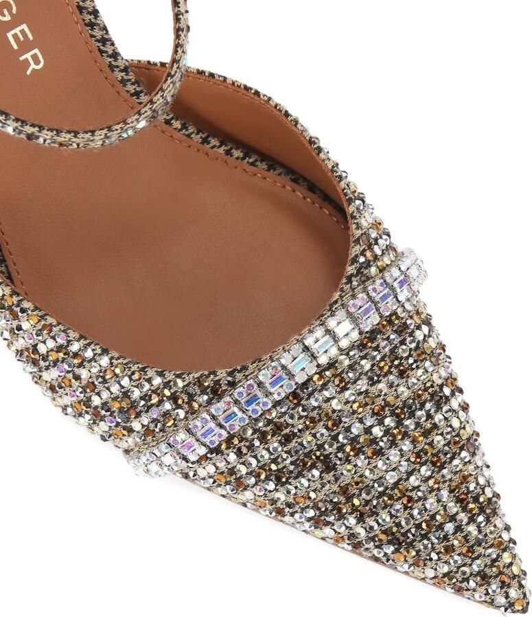 Kurt Geiger London Pumps met stras neus Goud - Foto 3