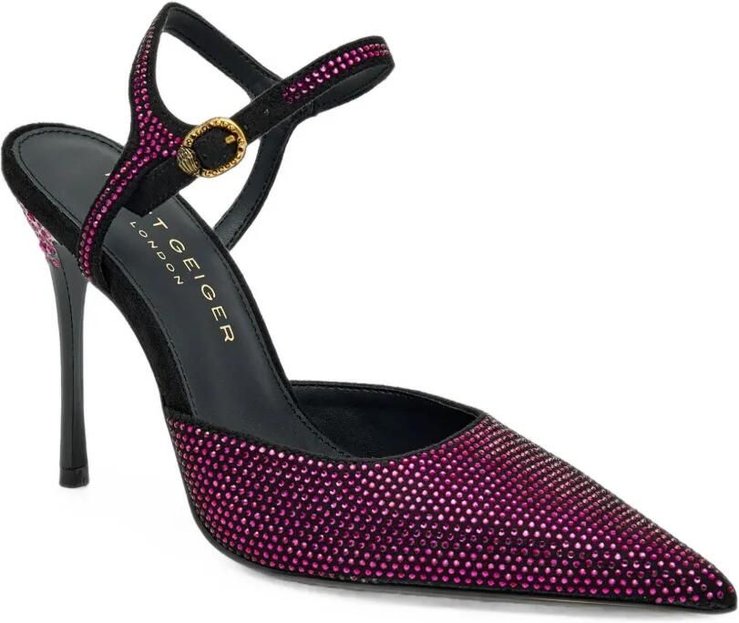 Kurt Geiger London Pumps verfraaid met kristal Roze