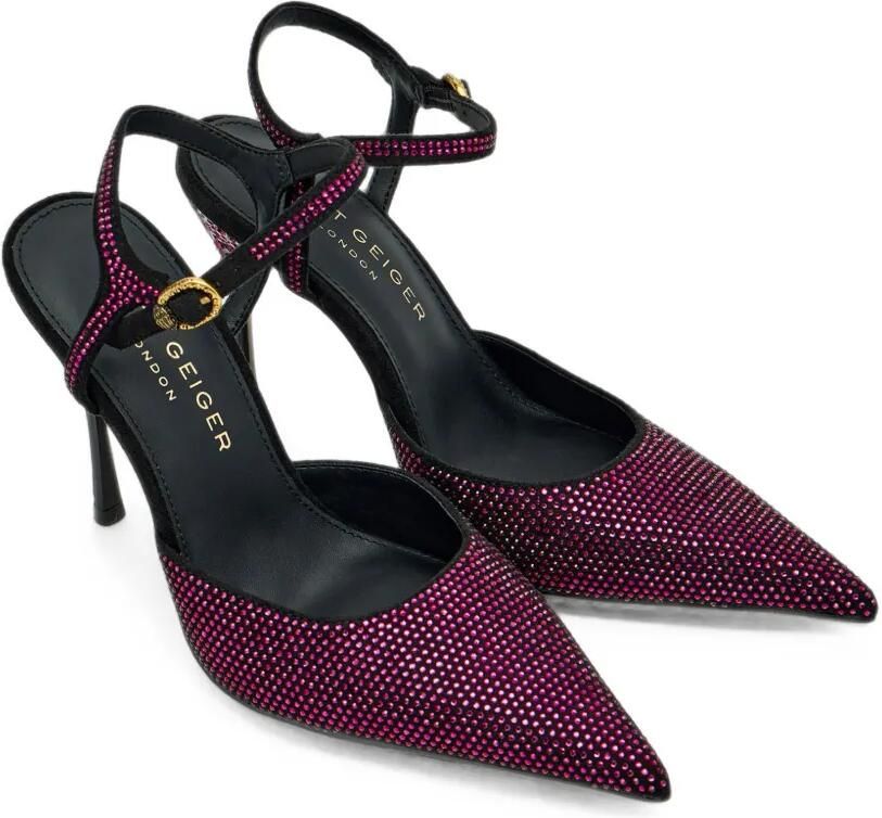 Kurt Geiger London Pumps verfraaid met kristal Roze - Foto 4