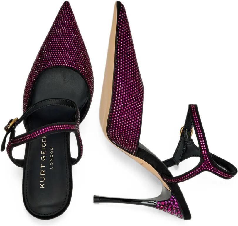 Kurt Geiger London Pumps verfraaid met kristal Roze - Foto 3