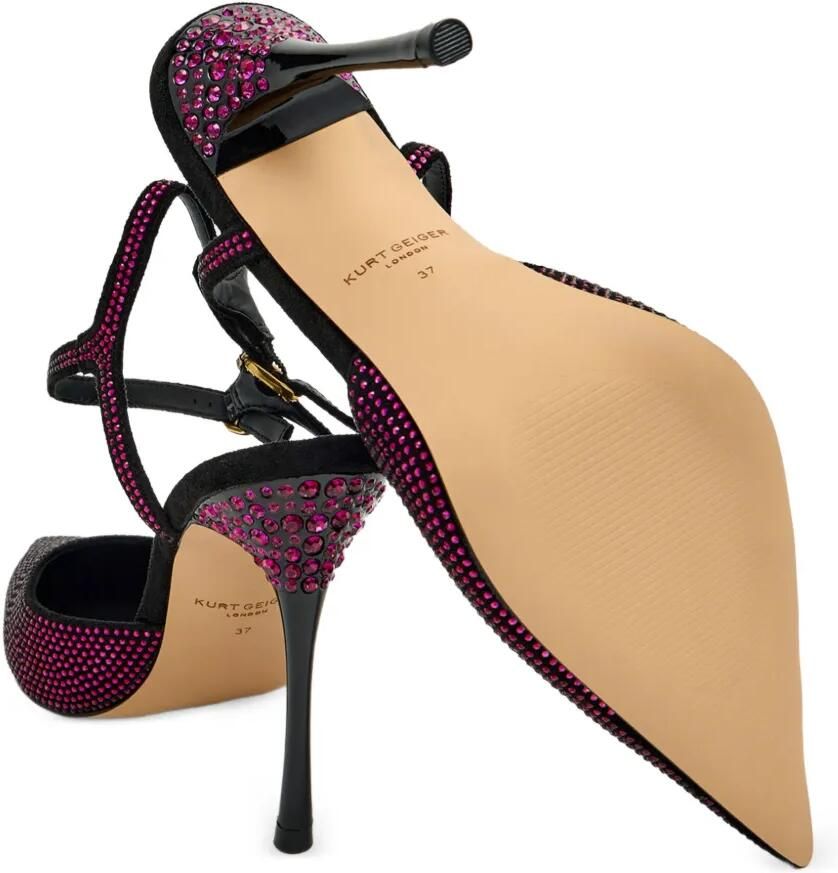 Kurt Geiger London Pumps verfraaid met kristal Roze - Foto 2