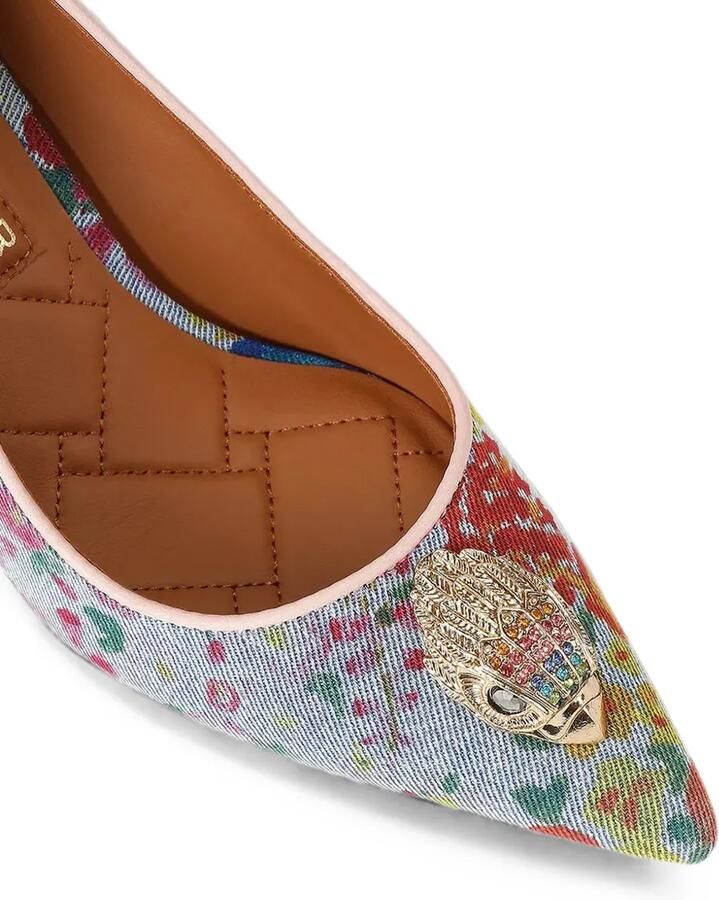 Kurt Geiger London Pumps verfraaid met kristallen en bloemenprint Blauw - Foto 3