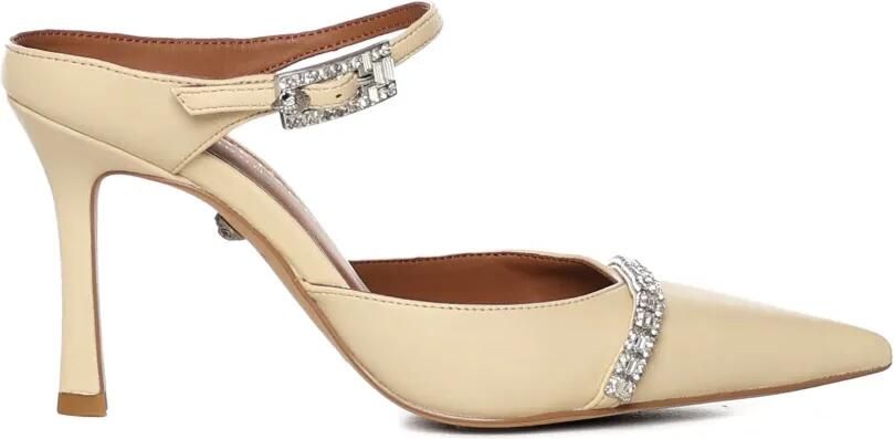 Kurt Geiger London Pumps verfraaid met stras Beige