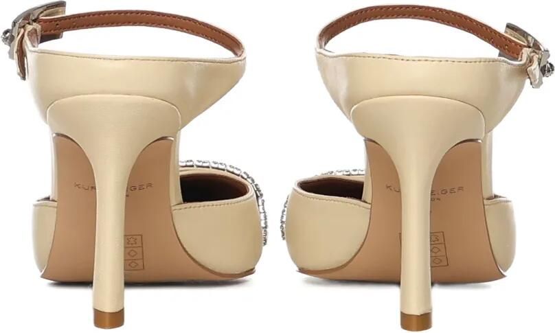 Kurt Geiger London Pumps verfraaid met stras Beige - Foto 2