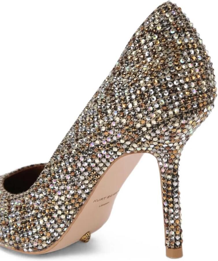 Kurt Geiger London Regent pumps verfraaid met kristallen Goud - Foto 3