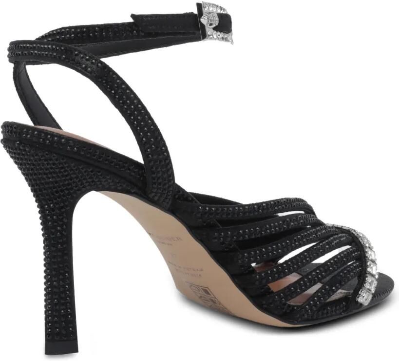 Kurt Geiger London Sandalen met bandjes en kristallen Zwart - Foto 2
