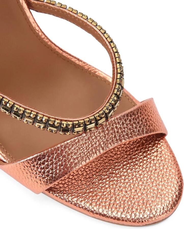 Kurt Geiger London Sandalen met kristallen bandje Roze - Foto 3