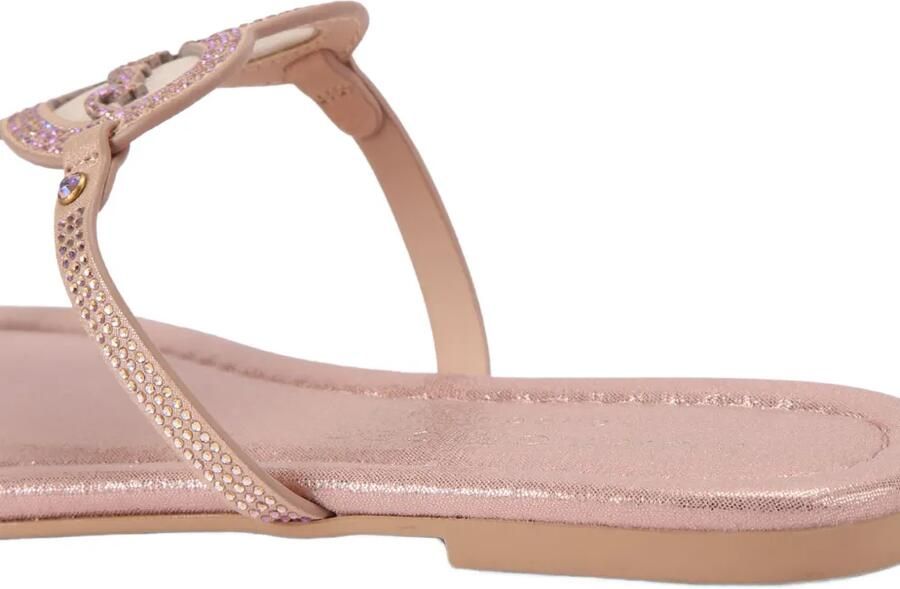 Kurt Geiger London Sandalen met kristallen hart en T-bandje Roze - Foto 5