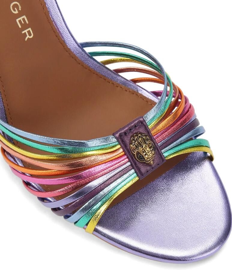 Kurt Geiger London Sandalen met meerdere bandjes Paars - Foto 2