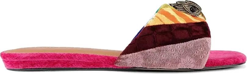 Kurt Geiger London Sandalen met patchwork Roze