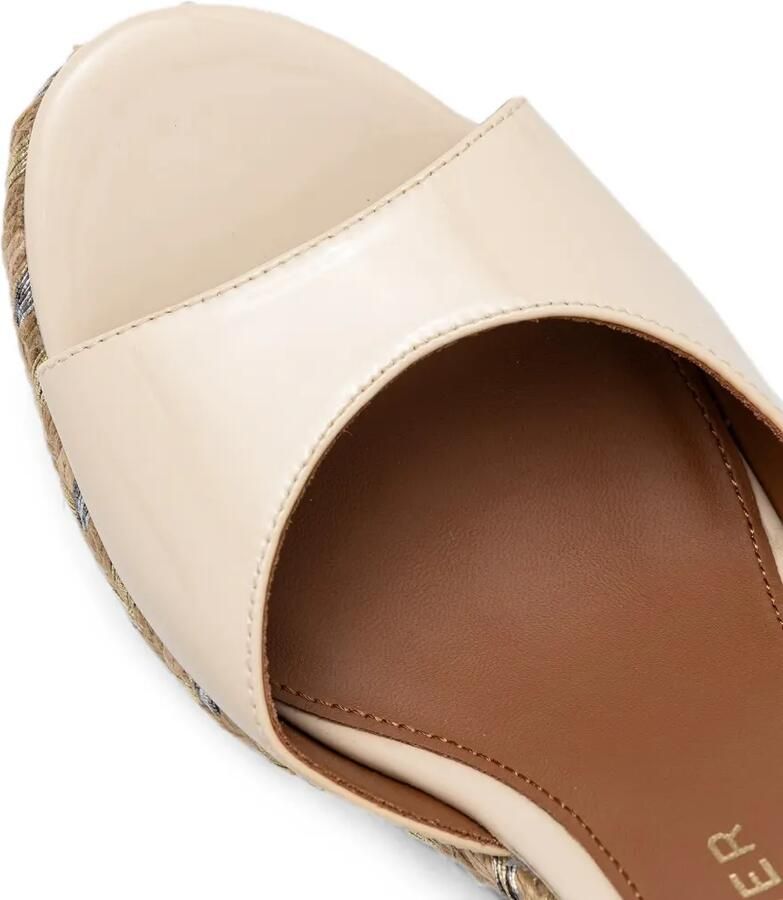 Kurt Geiger London Sandalen met sleehak en gespsluiting Beige - Foto 2