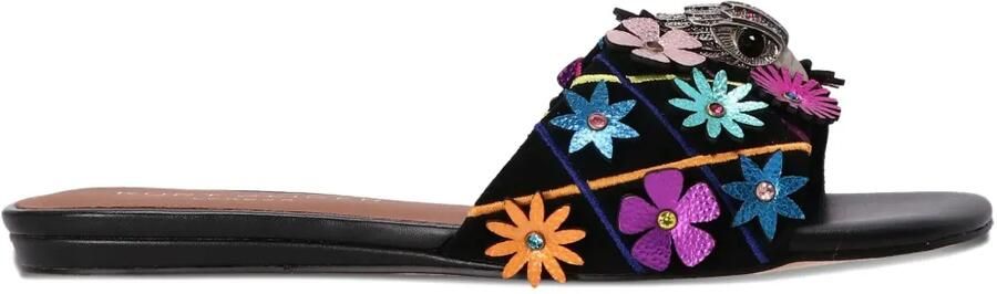 Kurt Geiger London Sandalen verfraaid met bloem Zwart
