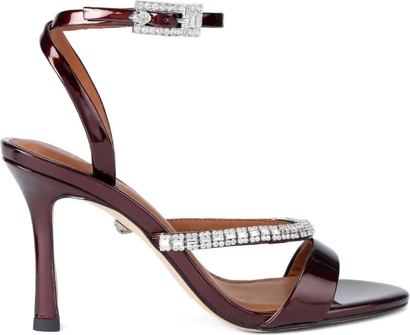 Kurt Geiger London Sandalen verfraaid met kristallen Rood