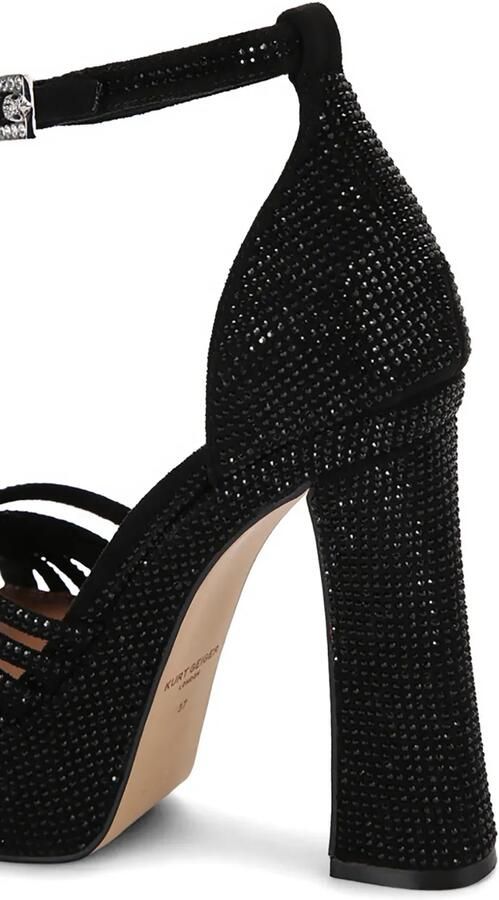 Kurt Geiger London Sandalen verfraaid met kristallen Zwart - Foto 4