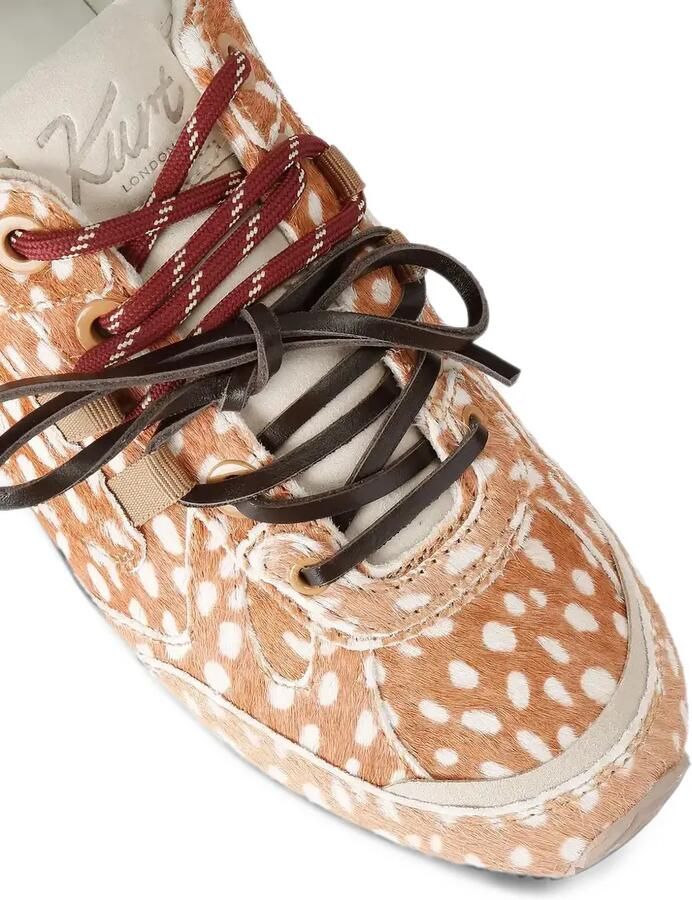 Kurt Geiger London Slim Runner sneakers Bruin - Foto 4