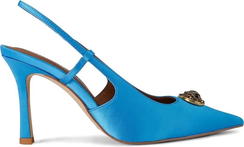 Kurt Geiger London Slingback pumps met plakkaat Blauw