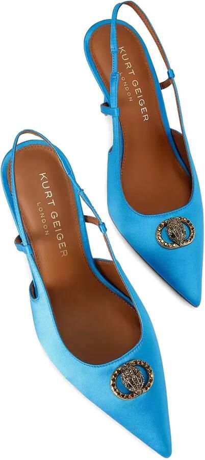 Kurt Geiger London Slingback pumps met plakkaat Blauw - Foto 4