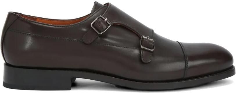 Kurt Geiger London Sloane gespschoenen met dubbele bandjes Bruin