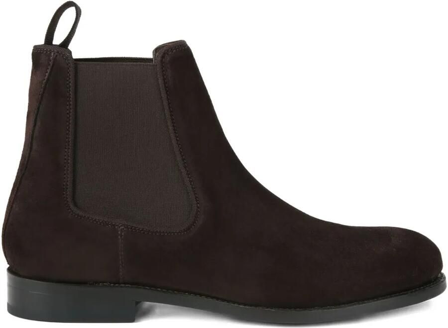 Kurt Geiger London Sloane suède Chelsea laarzen Bruin