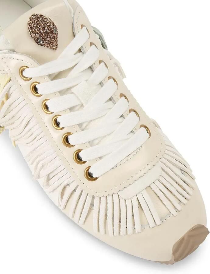 Kurt Geiger London Sneakers met franje en kralen Beige - Foto 4