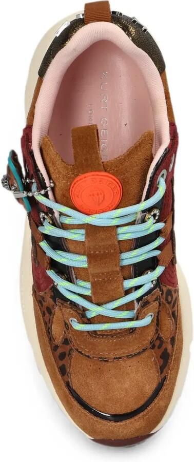 Kurt Geiger London Sneakers met logo-applicatie Bruin - Foto 4
