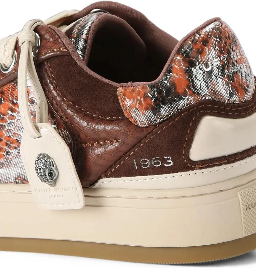 Kurt Geiger London Sneakers met logoprint Bruin - Foto 2