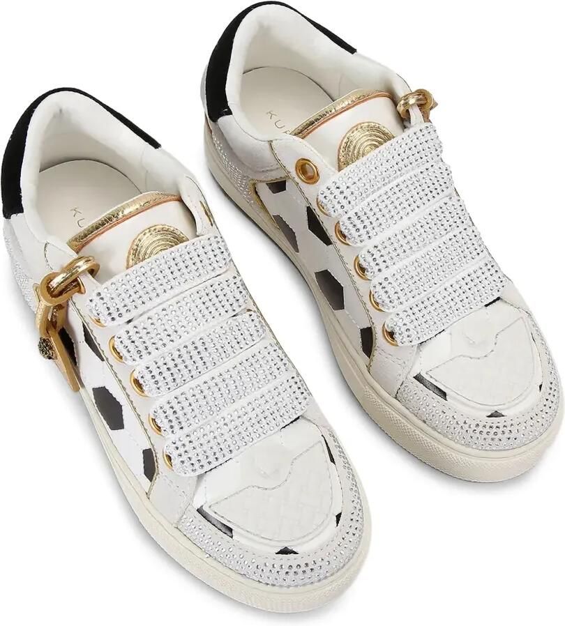 Kurt Geiger London Sneakers verfraaid met kristallen Wit - Foto 3