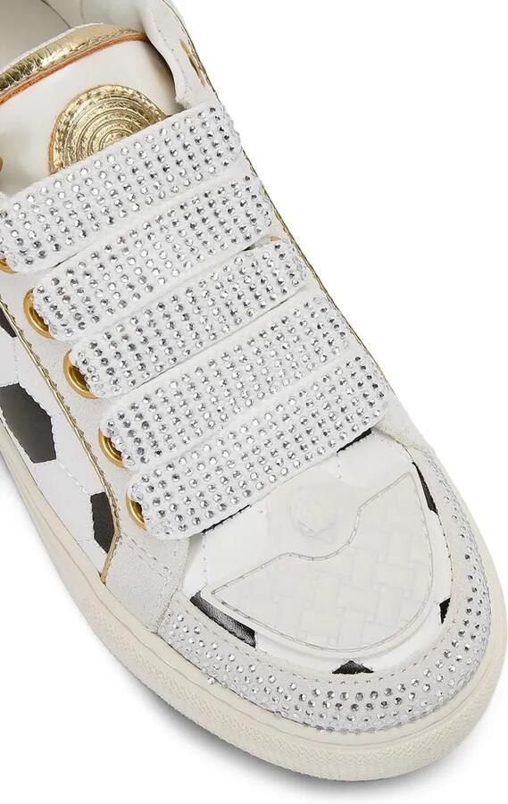 Kurt Geiger London Sneakers verfraaid met kristallen Wit - Foto 4