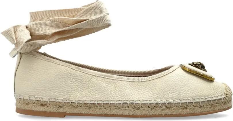 Kurt Geiger London Sneakers verfraaid met strik Beige