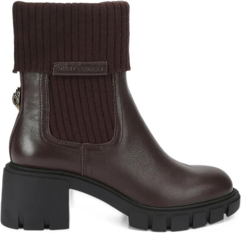 Kurt Geiger London Snug ankle bootie Bruin