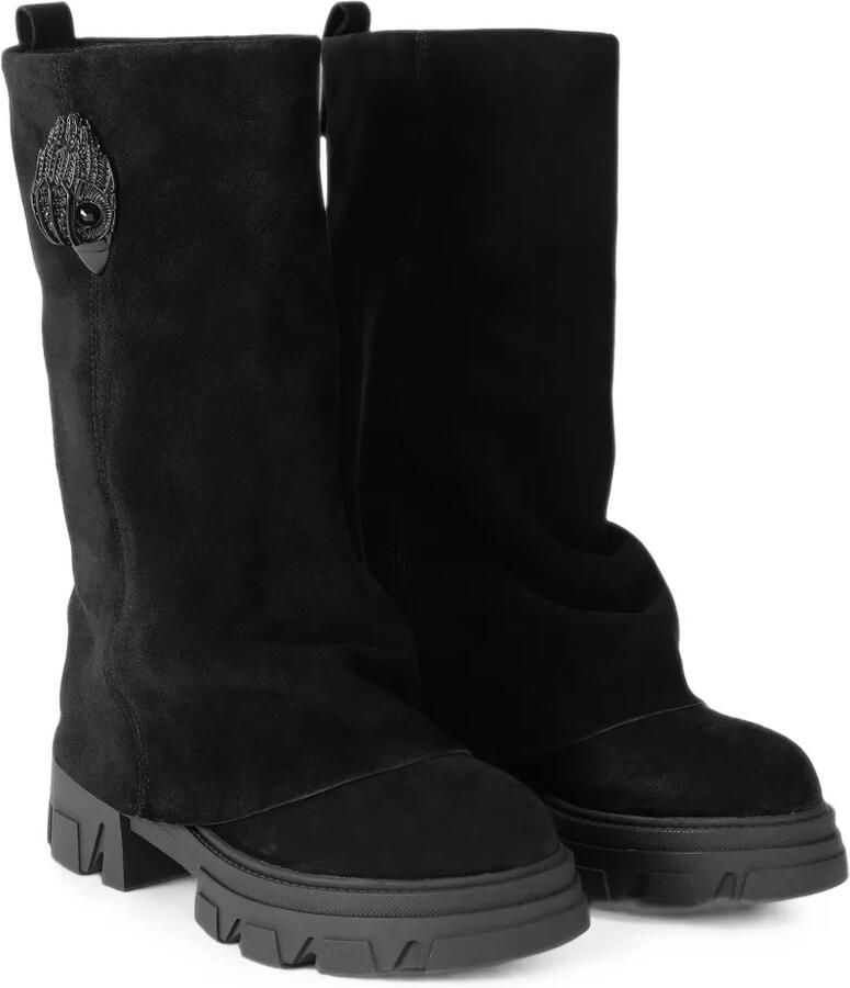 Kurt Geiger London Stomp omgeslagen laarzen Zwart - Foto 2