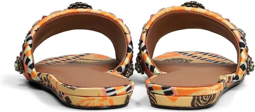 Kurt Geiger London Verfraaide sandalen Geel