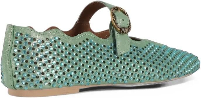 Kurt Geiger London Wavy Mayfair ballet flat Groen - Foto 5
