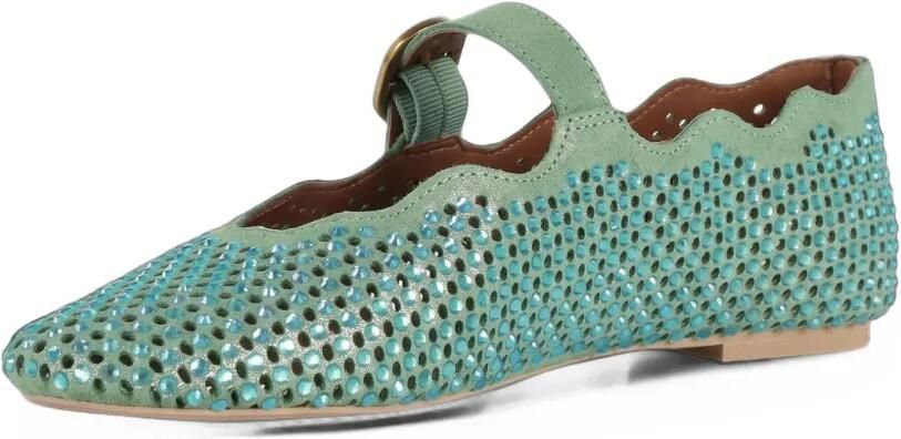 Kurt Geiger London Wavy Mayfair ballet flat Groen - Foto 2