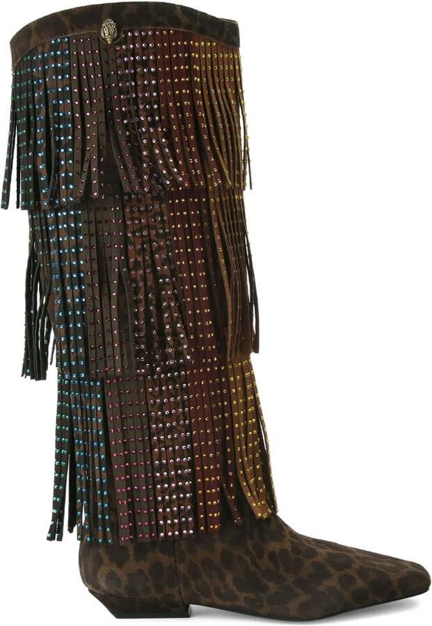 Kurt Geiger London Western Fringe laarzen Bruin