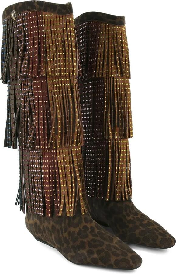 Kurt Geiger London Western Fringe laarzen Bruin - Foto 2