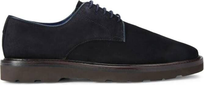 Kurt Geiger London Aiden suède derby schoenen Blauw