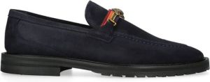Kurt Geiger London Bates suède loafers Blauw