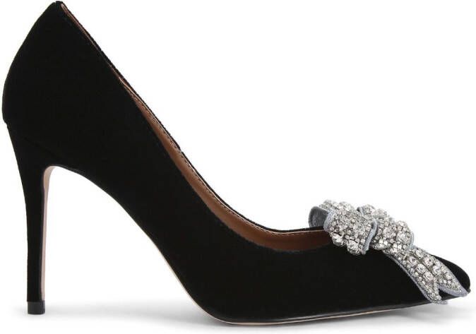 Kurt Geiger London Belgravia stiletto pumps met strik Zwart