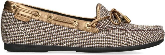 Kurt Geiger London Eagle leren mocassins Beige