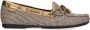 Kurt Geiger London Eagle leren mocassins Beige - Thumbnail 1