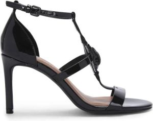 Kurt Geiger London Hampton leren sandalen Zwart