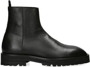 Kurt Geiger London Hawke leren Chelsea laarzen Zwart