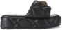 Kurt Geiger London Kensington Puff leren sandalen Zwart - Thumbnail 1