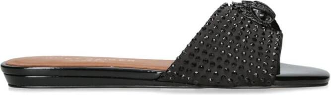 Kurt Geiger London Kensington sandalen verfraaid met kristallen Zwart